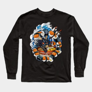 Ramen Dragon - Sushi and Noodle Fantasy Long Sleeve T-Shirt